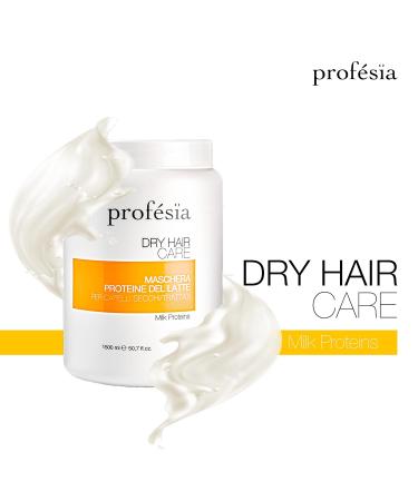Profesia Hair Mask for Dry & Dehydrated Hair | 1500ml Milk Protein Treatment for Damaged Bleached & Frizzy Hair - Buy Online on GoSupps.com