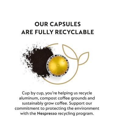 Nespresso Vertuo Solelio, Light Roast Coffee Pods, 40 Ct (4 Boxes of 10) 