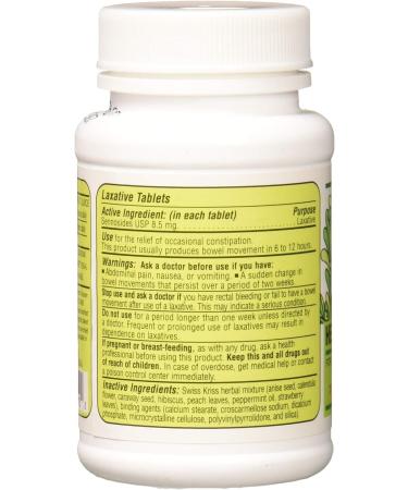 Swiss Kriss Herbal Laxative Tablets 120 ea - Natural and Gentle Constipation Relief - Buy Online on GoSupps.com
