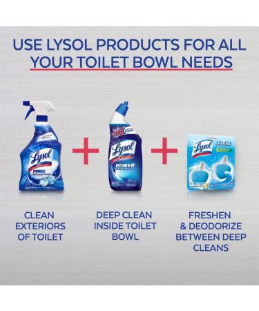 Lysol Hygienic Automatic Toilet Bowl Cleaner - Lemon Breeze 2ct | Best International Shipping - Buy Online on GoSupps.com