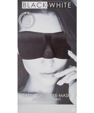 Satin Curvy Eye Mask - with Elastic Straps - Buy Online on GoSupps.com