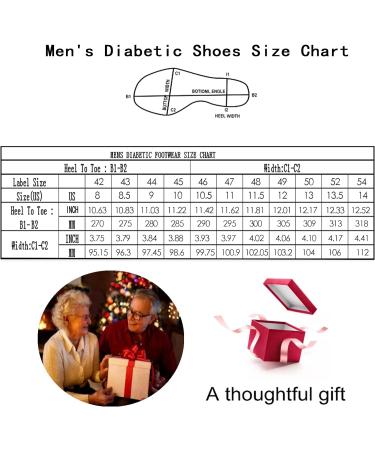 ZGDG Men's Diabetic Shoes | Wide Width Adjustable Strap for Swollen Feet & Pain Relief | Non-Slip Orthopedic Tennis Shoes for Elderly | 11.5 Wide Grey - Buy Online on GoSupps.com