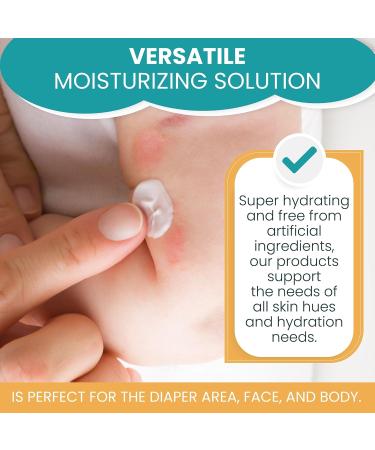 Nurture Daily Moisturizing Cream Baby Eczema Cream & Sensitive Skin Lotion | Natural Moisturizer with Shea Aloe Vera & Jojoba Oils 6oz - Buy Online on GoSupps.com