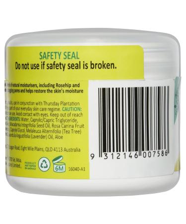 Thursday Plantation Tea Tree Face Cream with Rosehip & Vitamin E - 65g | Natural Skincare for Radiant Skin | Shop Internationally - Buy Online on GoSupps.com