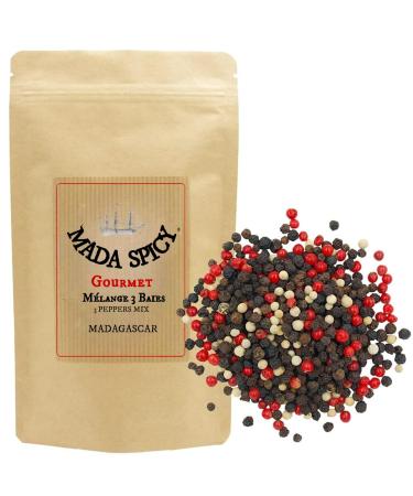 M lange 3 baies de Madagascar. "Agriculture Durable" sachet refermable. (250gr)
