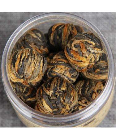 Th noir du Yunnan Dian Hong th boule d'or fait la main 60g petit th chinois en conserve