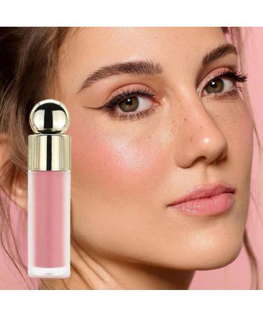 Soft cream blushing liquid rosy cheek tint lightweight blendable long-lasting super-dewy dual-use lip and cheek makeup waterproof and sweat-resistant - Buy Online on GoSupps.com