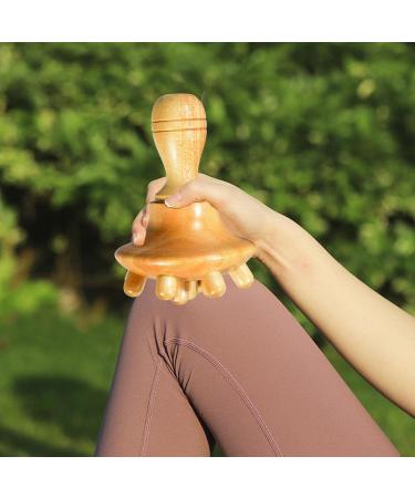 Mushroom Massage Device | Beech Mushroom Body Shape Tool for Muscle Relief | Full-Body Massager for Ultimate Relaxation - Buy Online on GoSupps.com