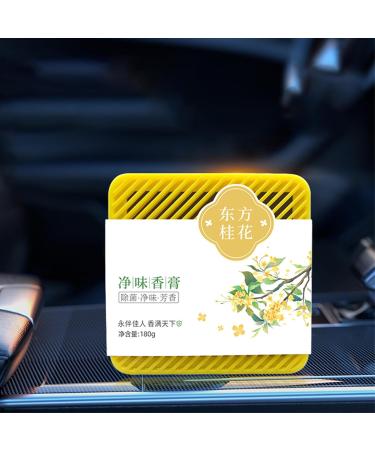 Solid Balm Diffuser Car Aromatherapy - Long Lasting Osmanthus Deodorizer for Vehicles - Buy Online on GoSupps.com