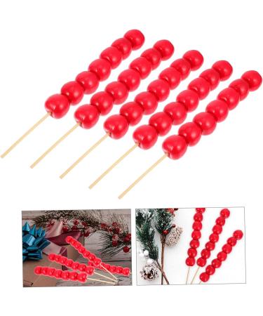 Warmhm 10 Pcs Simulated Candied Haws Snacks Fruit Toy Chinese New Year Party Favor Artificial Candy Sugar Coated Haws Toy Candied Preserved Haws Toys Foam Chinese Style Hawthorn Toddler - Buy Online on GoSupps.com