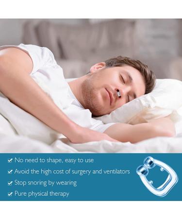 Snore Stopper: 4 Pcs Magnetic Anti-Snoring Nose Clip Set - Effective Solution to Stop Snoring - Buy Online on GoSupps.com