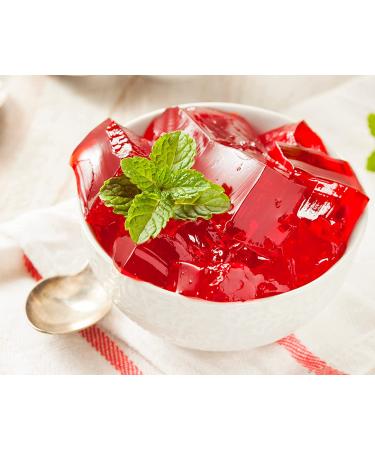 Flavored Gelatin Powdered Packets Variety Pack - 4 Boxes of Sonic Gelatin Mix with BELLATAVO Ref Magnet - Cherry Limeade, Ocean Water, Watermelon & Green Apple - Buy Online on GoSupps.com