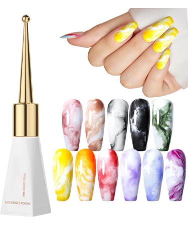 Nail Gel | Rhinestone Glue Gel 10ml | Professional Floral Liquid Easy to Use for Beginners & Enthusiasts | For Home Manicure Salon Travel Women & Girls Everyday Style - Buy Online on GoSupps.com