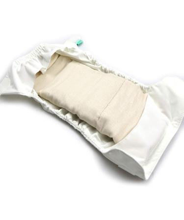 Buy AVO + CADO Bio-Cotton Prefolds (Size 3 10 Pieces) - 100% Unbleached ko-Tex for Cloth Diapers - Perfect Fit for One Size & XL Overlubs - Shop Internationally! - Buy Online on GoSupps.com