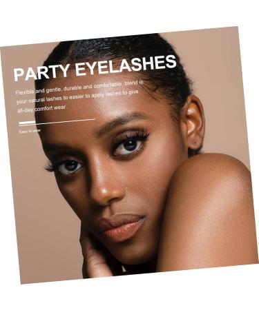 FRCOLOR 10 Pairs of False Eyelashes Decoration 3D Makeup Eyelashes Reusable Eyelashes Cosmetic Eyelashes Party Eyelashes Party Eye Decoration Cosmetics Chemical Fibre Fairy 5D - Buy Online on GoSupps.com
