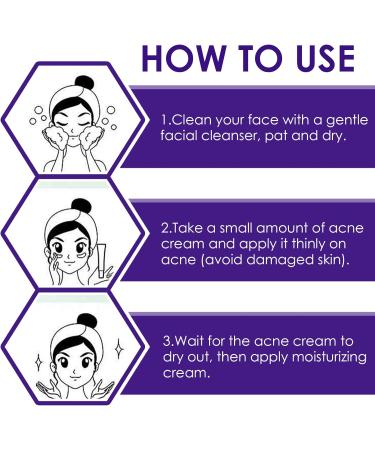 Halercay 20g acne cream reduces the volume of pimples effectively improves pimples on the face removes acne for pimpleprone skin makes the skin look smooth - Buy Online on GoSupps.com