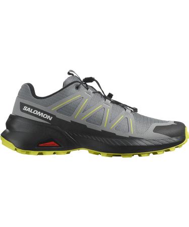 Salomon Men's Speedcross Peak Hiking Shoe - 48 EU Quiet Shade/Black/Sulphur Spring | International Shipping Available - Buy Online on GoSupps.com