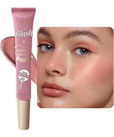  G n rique Cream Blush Cheeks Liquid Mousse Formula 4.84x0.98in Long Wearing Hydrating Tint Matte Natural Glow Finish Blendable Lightweight for Cheeks Lips Makeup - Buy Online on GoSupps.com