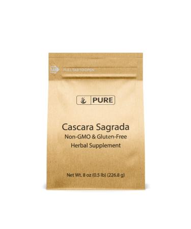 Pure Original Ingredients Cascara Sagrada (8oz) Non-GMO & Gluten-Free Glycosides 8 Ounce (Pack of 1)