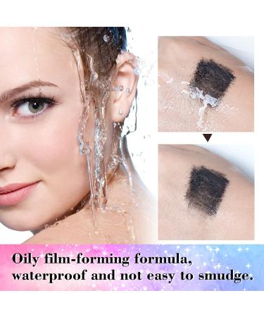 Valleylux 4D Waterproof Black Mascara - Gain Volume & Length with Long-Lasting Silk Fiber Formula | 2 Tubes - Buy Online on GoSupps.com