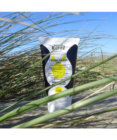 Anti-blemish face protection with shea butter SPF 30 golden algae and bearberry with anti-blemish action natural skin nourishment and sun protection 50 ml - Buy Online on GoSupps.com