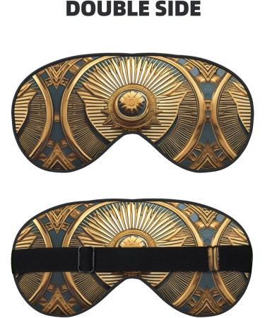 Sun Old Egyptian Timeless Grace Soft Sleep Eye Mask - Breathable Travel Eye Patch for Women | Relax & Rejuvenate - Buy Online on GoSupps.com