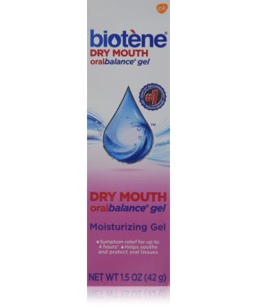 Biotene Oralbalance Dry Mouth Moisturizer Gel 1.50 oz ( Pack of 5)