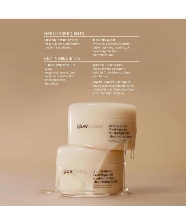 GlowOasis Vegan Skin Care Kit | 3-Piece Cleanser Trio with Cleansing Balm Foam Wash & Exfoliator | Gentle Facial Care for All Skin Types - Shop Internationally - Buy Online on GoSupps.com