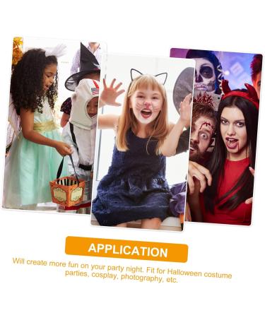 minkissy 4 Pairs Halloween Hair Clips Alligator Hair Clip Witch Accessories Witch Hat Hair Clips Spider Hair Clips Hair Clips Skull Hair Barrette Alligator Clip Pumpkin Child Felt - Buy Online on GoSupps.com