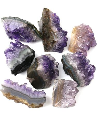 Namzi Amethyst Crystal Cluster - Raw Natural Amethyst Geode Cave for Witchcraft & Healing - Medium 1 Piece Set - Buy Online on GoSupps.com