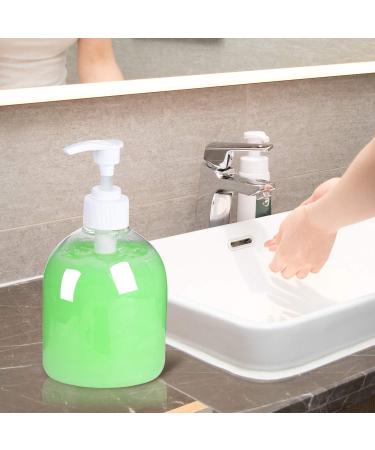 Yephets 16oz Clear Pump Bottles for Hand Sanitizer - 8 Pack BPA-Free Refillable Shampoo Containers - Buy Online on GoSupps.com