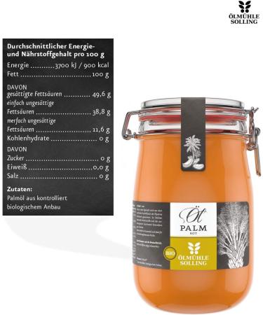 Solling Organic Oil Mill with Ironing Glass 1000 ml - Buy Online on GoSupps.com