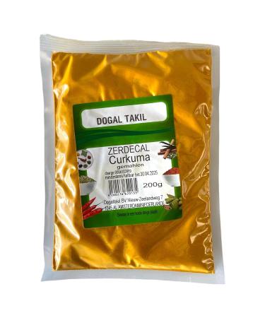 Buy High-Quality Turmeric Powder 200g - Authentic Indian Spice for Golden Milk & Turmeric Latte | High Curcumin Content - Buy Online on GoSupps.com