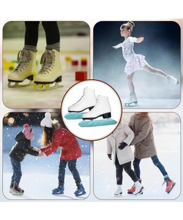 Jostift Ice Skates Runners - 2 Pairs Microfiber for Hockey & Figure Skating | L Size - Buy Online on GoSupps.com