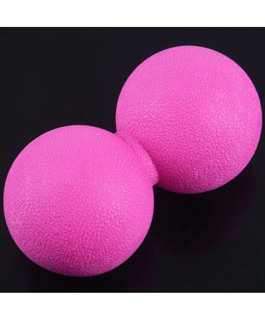 Pyugxab TPE Gym Fitness Ball Portable Massage Ball for Stress Relief & Improved Blood Circulation | Pink Therapy Exercise Ball - Buy Online on GoSupps.com