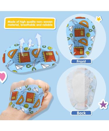 30pcs Cute Kids Adhesive Eye Patches - Breathable Light Blocking Bandages for Toddlers | International Shipping - Buy Online on GoSupps.com