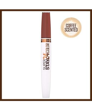 Maybelline SuperStay 24H 2-Step Liquid Lipstick Coffee Edition | Mocha Moves 340 - 1 Count - Buy Online on GoSupps.com