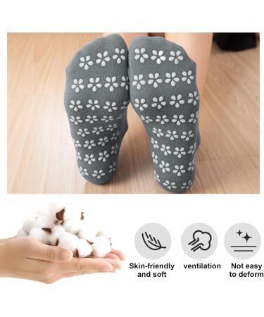 Colexy Anti-Slip Couples Yoga Socks for Men & Women - Non-Slip Pilates Socks in Black & Navy (Sizes M 35-42) - Buy Online on GoSupps.com