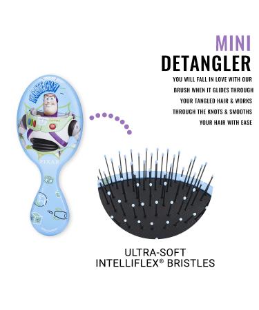 Pixar Squirt Detangler Hair Brush - Buzz Lightyear Mini Brush with IntelliFlex Bristles - Pain-Free Detangling for All Genders - Buy Online on GoSupps.com