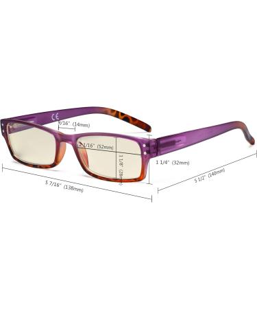 CessBlu Ladies Blue Light Filter Glasses | Anti-UV Reader Eyeglasses for Women | Green 2.5x Screen Protection - Buy Online on GoSupps.com