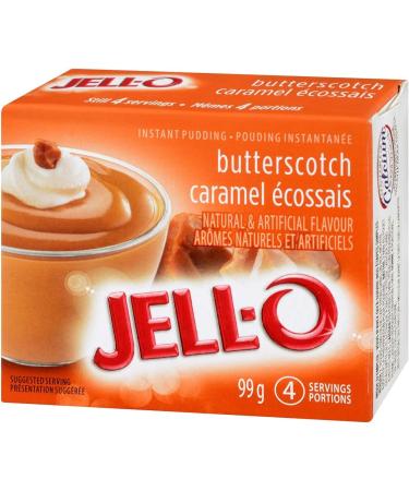 Jell-O Butterscotch Instant Pudding Mix 99 gr Box - Buy Online on GoSupps.com