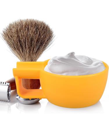 Ipetboom Plastic Shaving Soap Bowl - Gray Shaving Mug & Cup for Smooth Shaving - Hairdressing Accessories for Men - Buy Online on GoSupps.com
