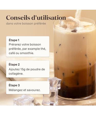 Glow25 The Original Vanilla Collagen Powder 450 g - Premium Collagen Hydrolysate - Peptides Type 1 and 3 - Perfect Solubility - Buy Online on GoSupps.com