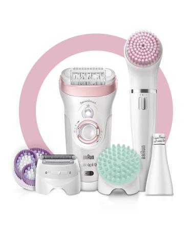 Braun Silk-pil 9-985 Epilator for Women | Facial Hair Removal Shaver - Cordless & Rechargeable | Wet & Dry | Includes Facial Cleansing Brush - Buy Online on GoSupps.com
