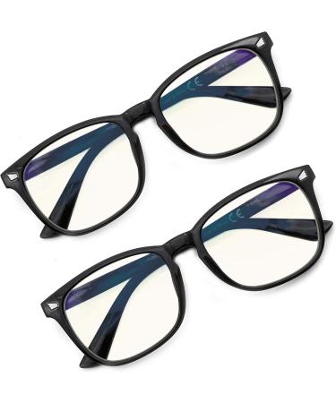 Shop HEEYYOK Light Leak Model Blue Light Filter Glasses for Men & Women | Anti-UV Screen Glasses with Bag | Quality +0.75 C1C1 - Buy Online on GoSupps.com