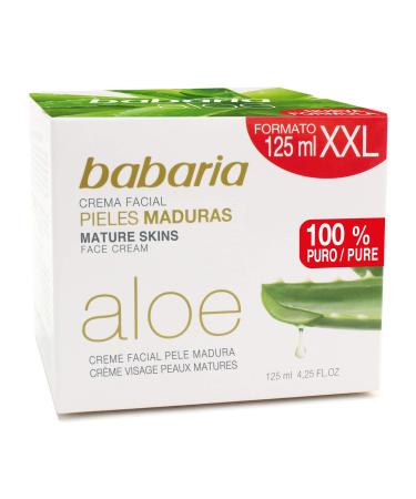 Babaria Aloe Vera Crema Facial Nutritiva Piel Madura 125 ml