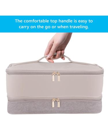 Travel Carrying Case for Shark Flexstyle Airwrap Hair Dryer Brush Luwrevc Double-Layer Hair Accessories Tools Storage Bag for Revlon Hairdryer Styler Organizer - Buy Online on GoSupps.com