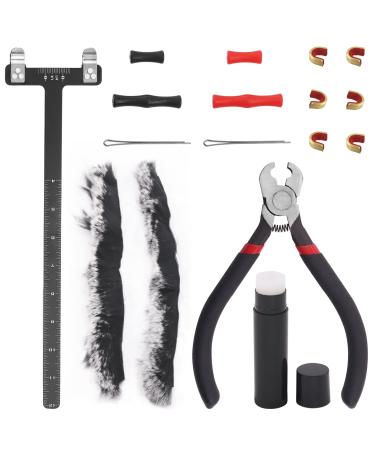 Swpeet 17Pcs Archery Bow String Tools Kit, Archery Nocking Buckle Plier, Bowstring Nock Sets Archery, T Shape Bow Square Ruler, Bow String Wax, Archery String Silencer, Bowstring Finger Protector - Buy Online on GoSupps.com
