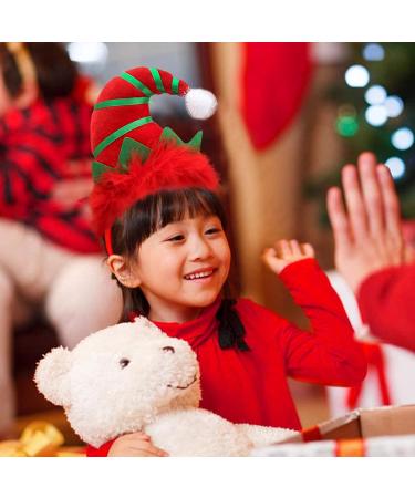Christmas Reindeer Antlers Headband Christmas Hats Hair Hoop Cute Makeup Hair Bands Headpiece Xmas Party Costume Hair Accessoriess Red 15*26cm - Buy Online on GoSupps.com