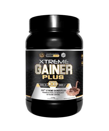 Extreme Gainer | With Whey Protein Magnesium Oatmeal & Maca | High Carbonhydrate Content | Weight Gain | Increased Muscle Mass | Chocolate 1.5 kg